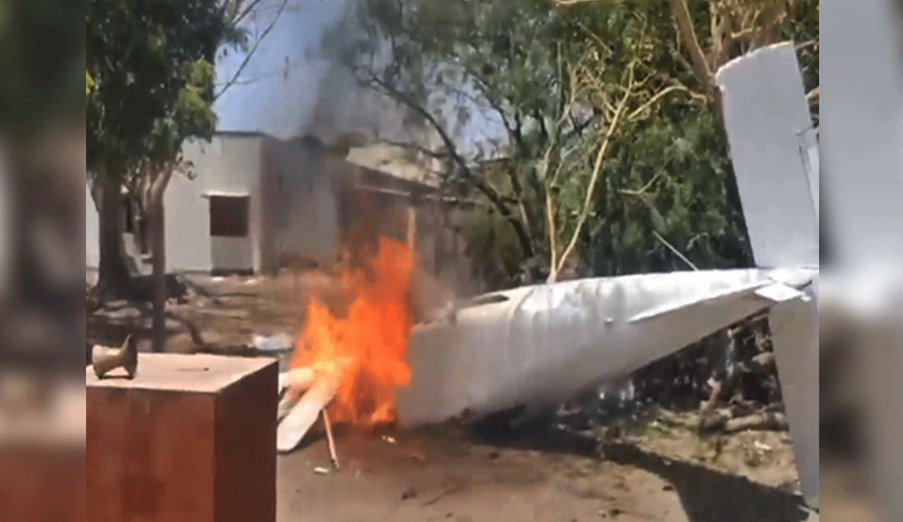 Private training aircraft crashes in Gujarat's Amreli, pilot killed