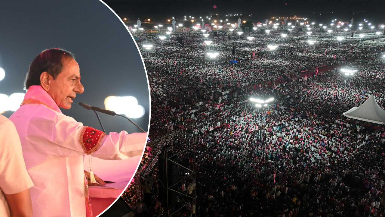 BRS Party’s Silver Jubilee Public Meeting a Grand Success