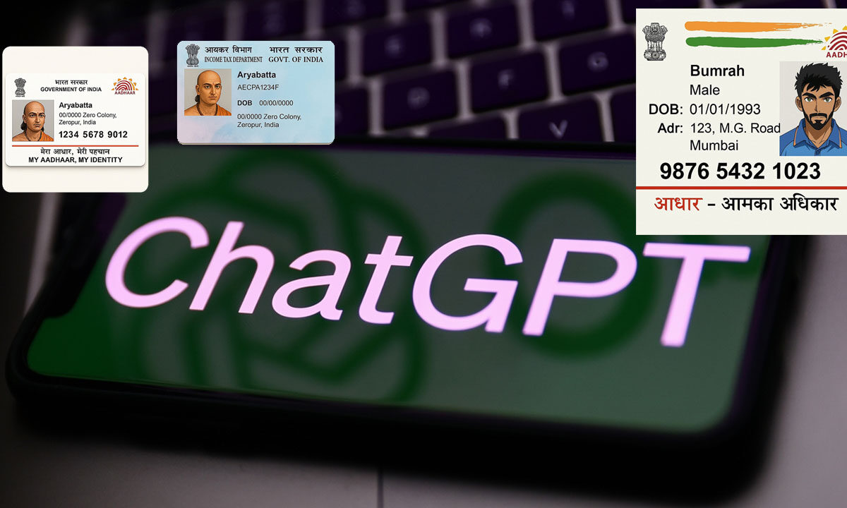 ChatGPT’s Image Tool Used to Generate Aadhaar and PAN Cards, Privacy and Misuse Concerns Mount