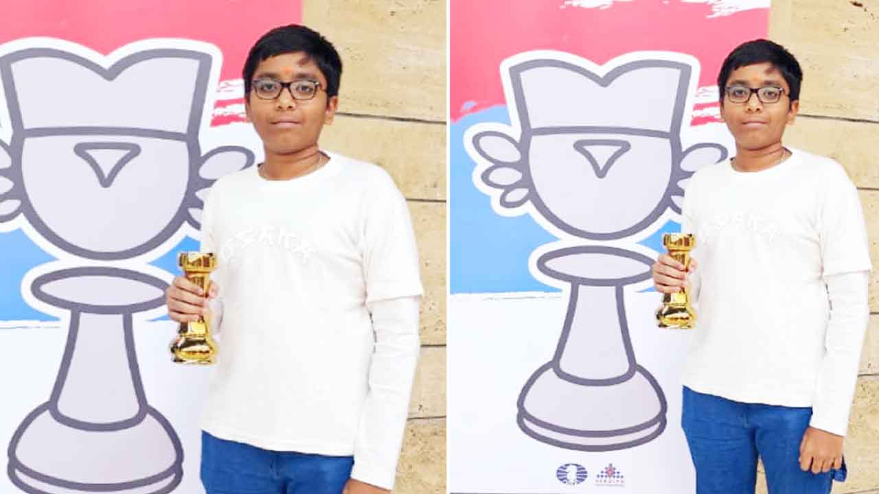 Telangana's Ritesh Maddukuri Shines at FIDE World School Chess Championship 2025