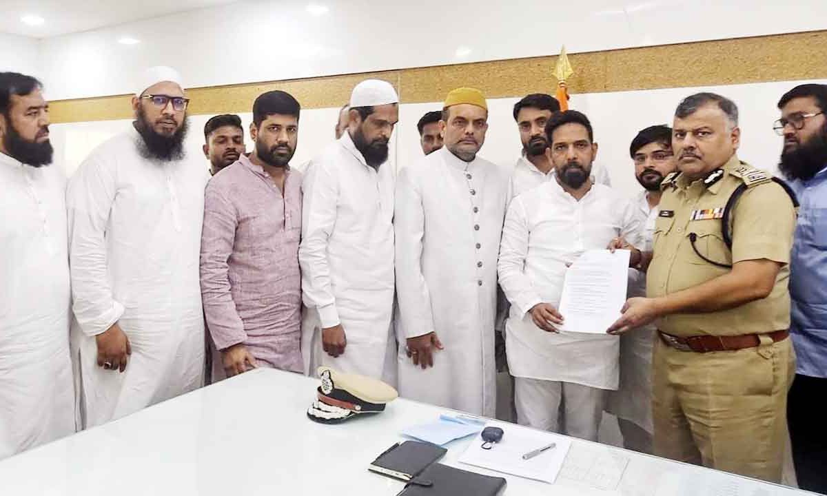 Congress Minority Leaders Submit Memorandum to DGP Over Sangareddy Communal Attack
