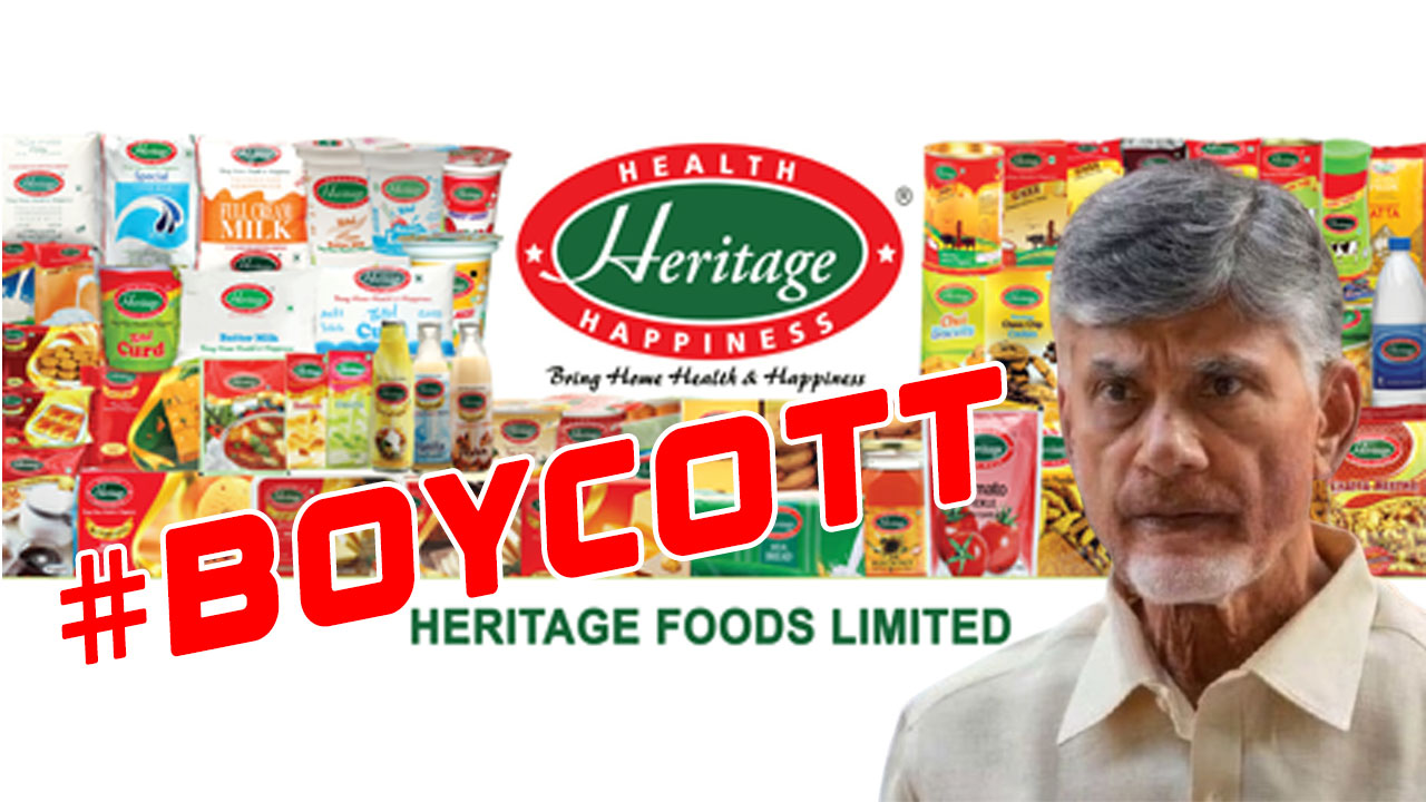 Heritage Foods Faces Boycott over TDP’s Support for Waqf Bill — Is It Linked to AP CM Nara Chandrababu Naidu?