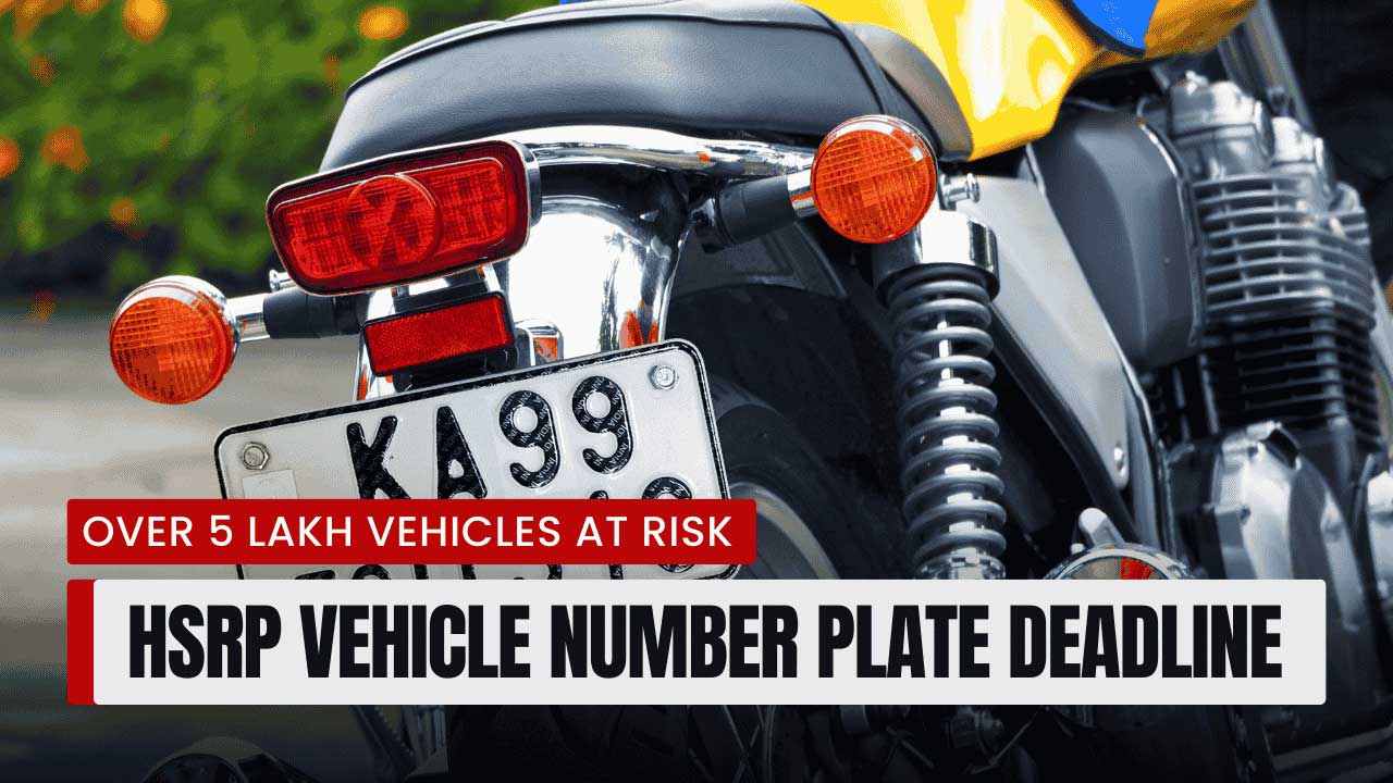 HSRP Vehicle Number Plate Deadline in Telangana
