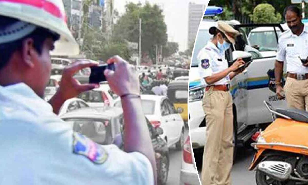 Massive Crackdown by Hyderabad Traffic Police on Wrong-Side Driving and Number Plate Violations