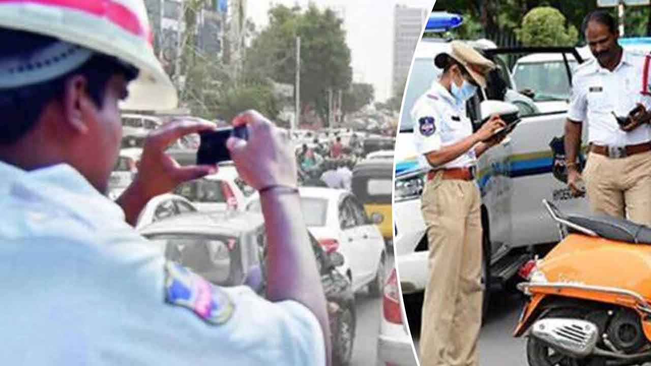 Massive Crackdown by Hyderabad Traffic Police on Wrong-Side Driving and Number Plate Violations