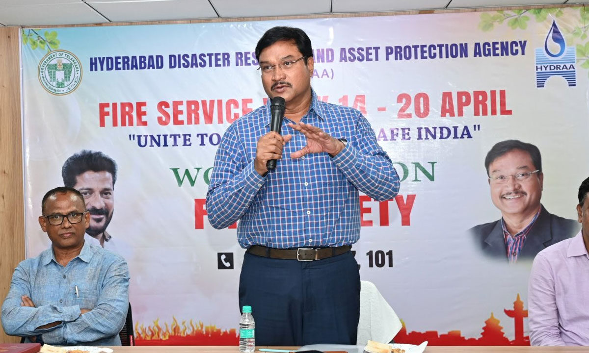 Awareness is the Key to Preventing Fire Accidents: HYDRAA Commissioner