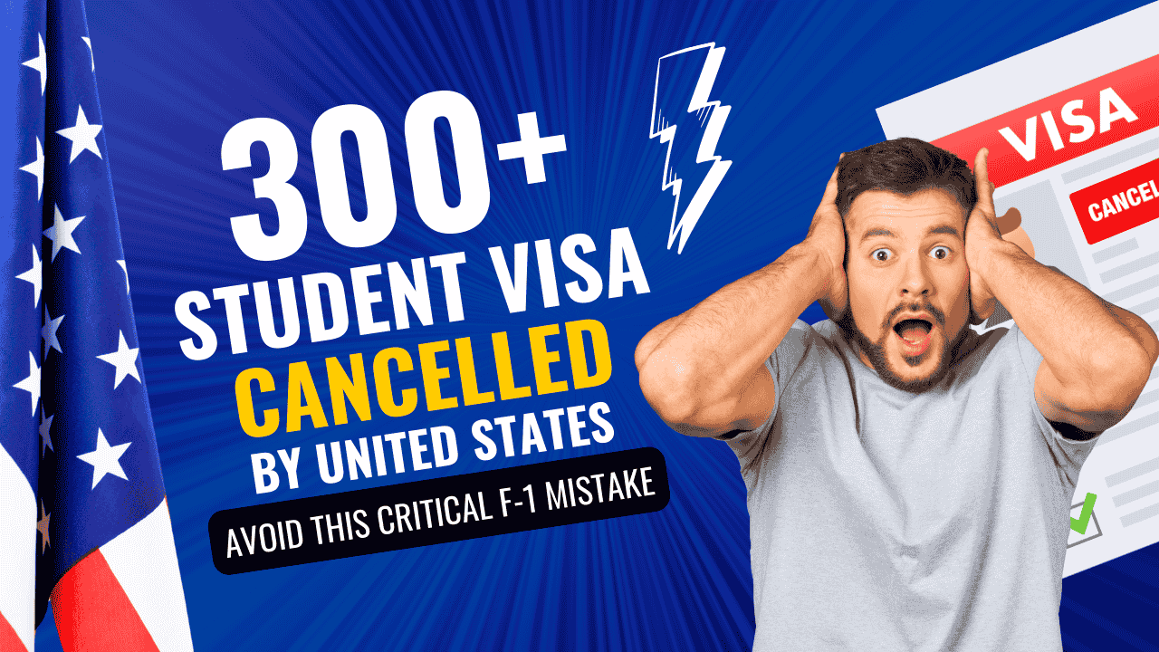 300 International Student Visas Cancelled by US: The Trump administration’s unprecedented crackdown has revoked visas over minor legal infractions, such as speeding tickets, or political activism like pro-Palestinian protests, leaving students at Harvard, Stanford, UCLA, and other institutions in legal limbo.
