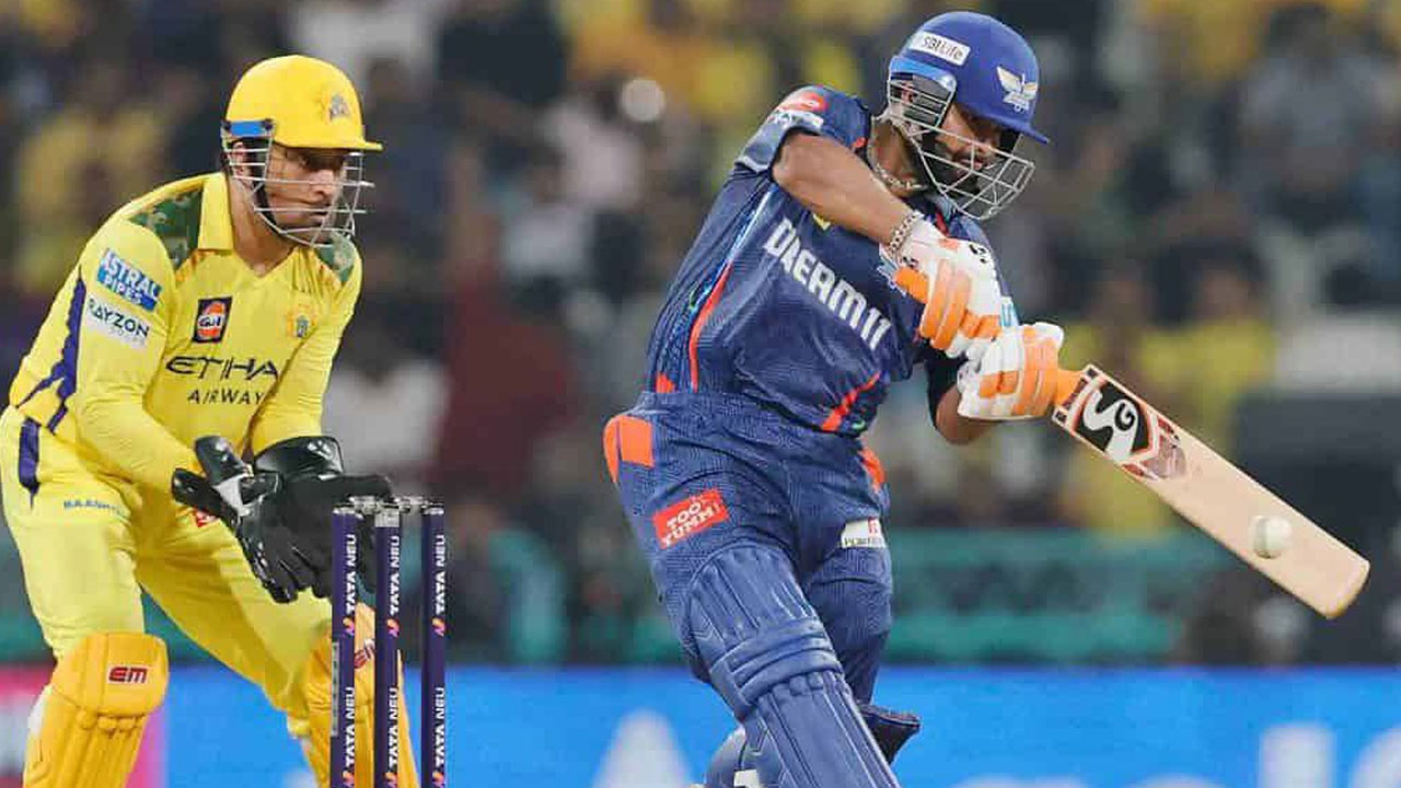 Rishabh Pant’s Fifty Guides LSG to 166/7 Against CSK in IPL 2025 Clash