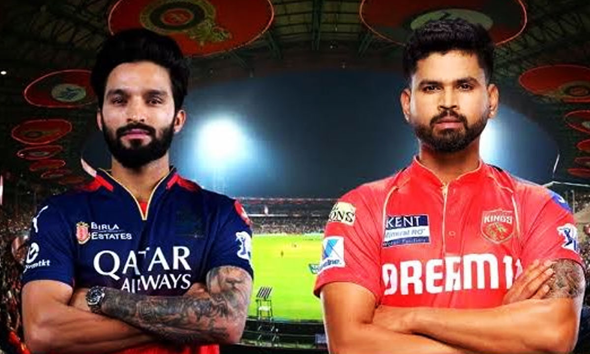Punjab Kings Opt to Bowl First Against RCB in Rain-Hit IPL Match