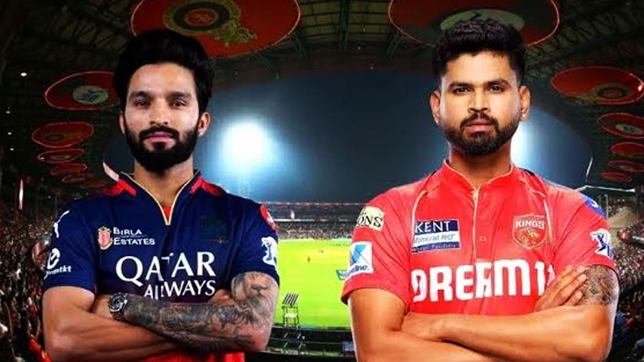 Punjab Kings Opt to Bowl First Against RCB in Rain-Hit IPL Match