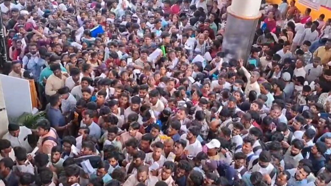 Chaos at Mega Job Mela in Warangal: Stampede Injures Three Women