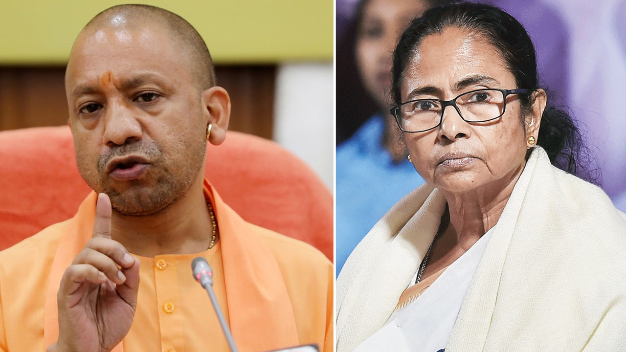 Mamata Banerjee Slams Yogi Adityanath Over Waqf Violence Remark, Calls Him 'Biggest Bhogi'