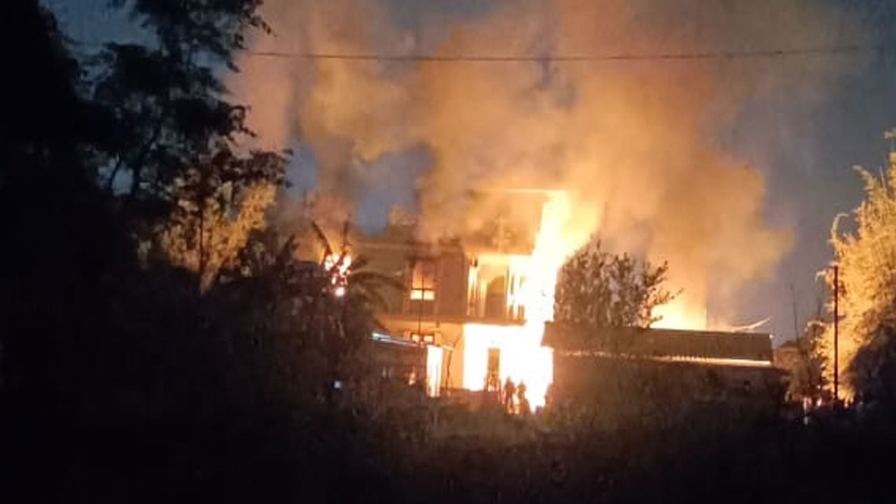 Waqf Bill: Protests Erupt in Manipur, BJP Leader’s House Set on Fire