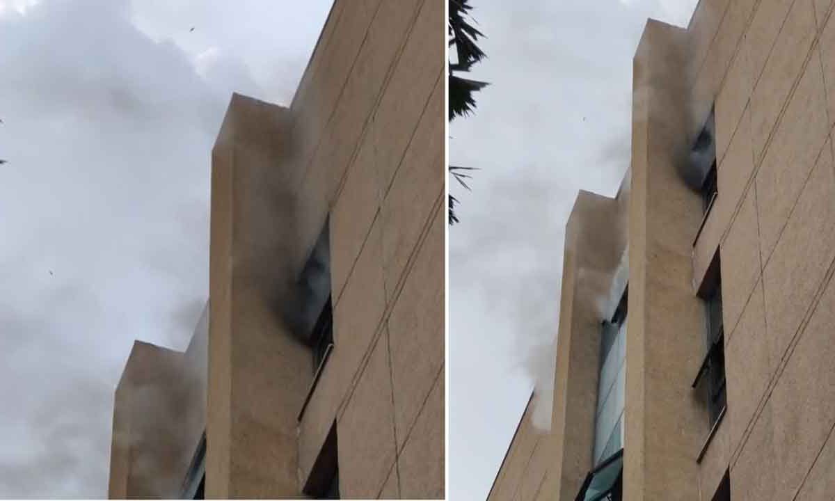 Fire Breaks Out in NIMS Hospital Emergency Ward, Panic Among Patients