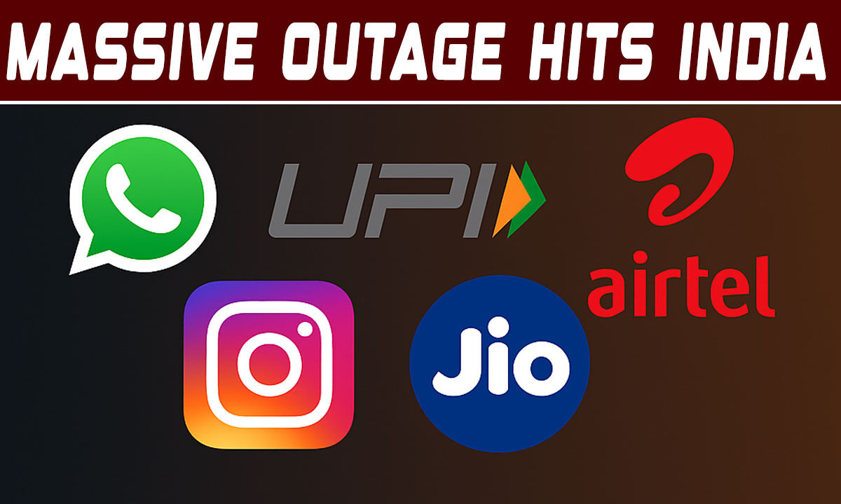 Massive Outage Hits India: WhatsApp, UPI, Instagram, Airtel & Jio Go Down Simultaneously