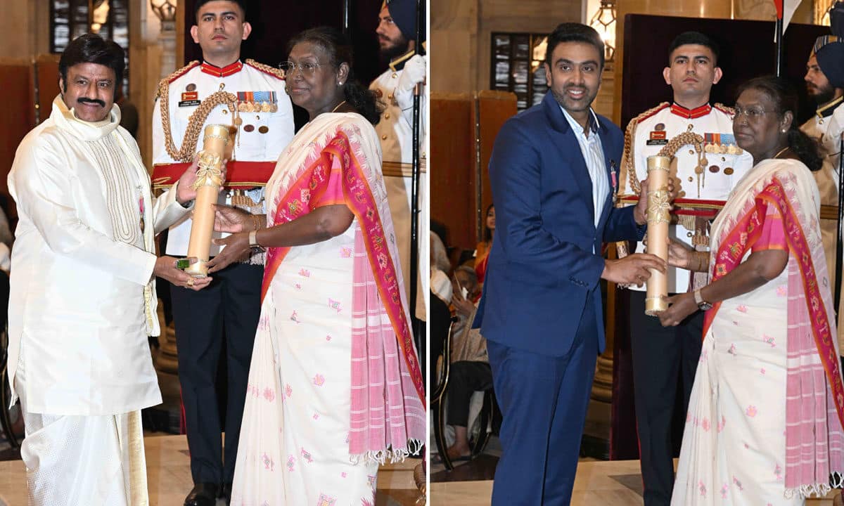 Padma Awards: R Ashwin, Nandamuri Balakrishna, and Pankaj Udhas Among Honorees