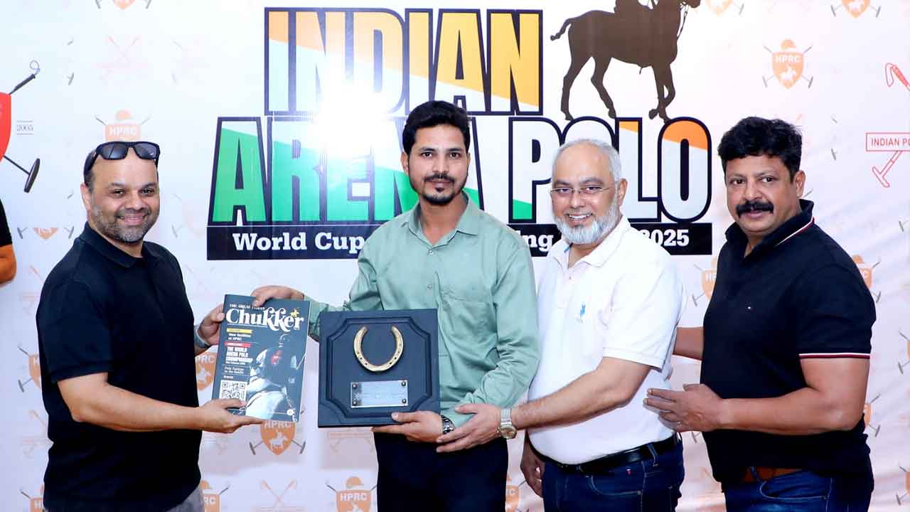Mohd Waheed Uddin Honoured with Best Sports Photographer Award at World Arena Polo Championship 2025