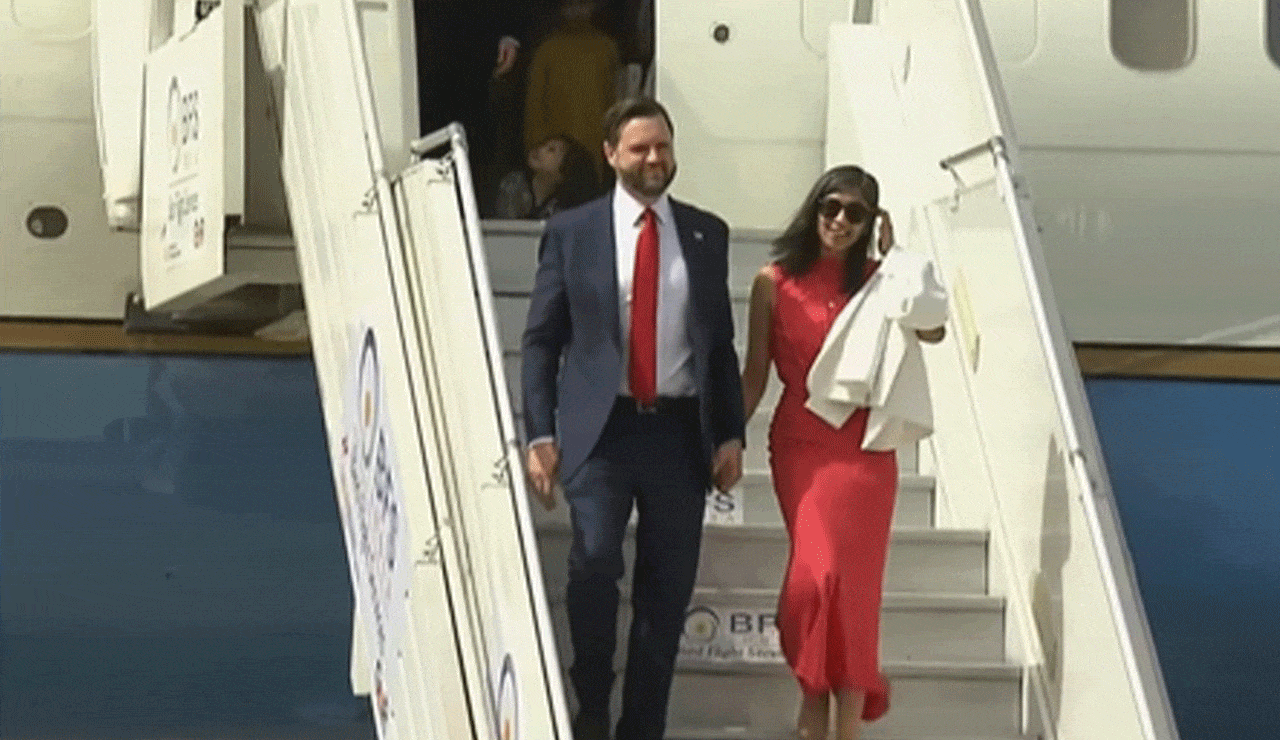 US Vice President JD Vance Arrives in India for Historic 4-Day Diplomatic Visit