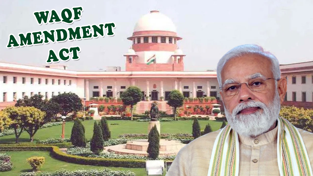 Supreme Court Directs Centre to File Response in Waqf Act Case Within a Week