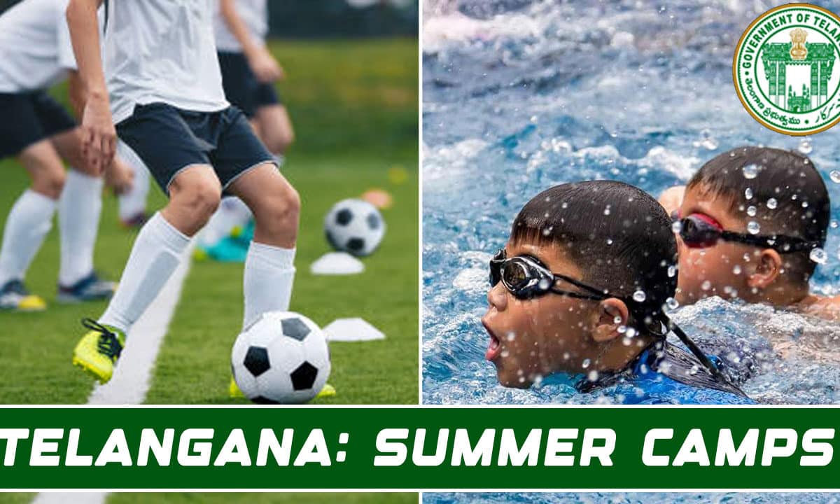 Summer Camps to be Held Across Telangana from May 1 to June 6