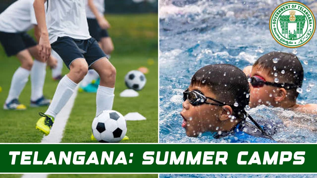 Summer Camps to be Held Across Telangana from May 1 to June 6