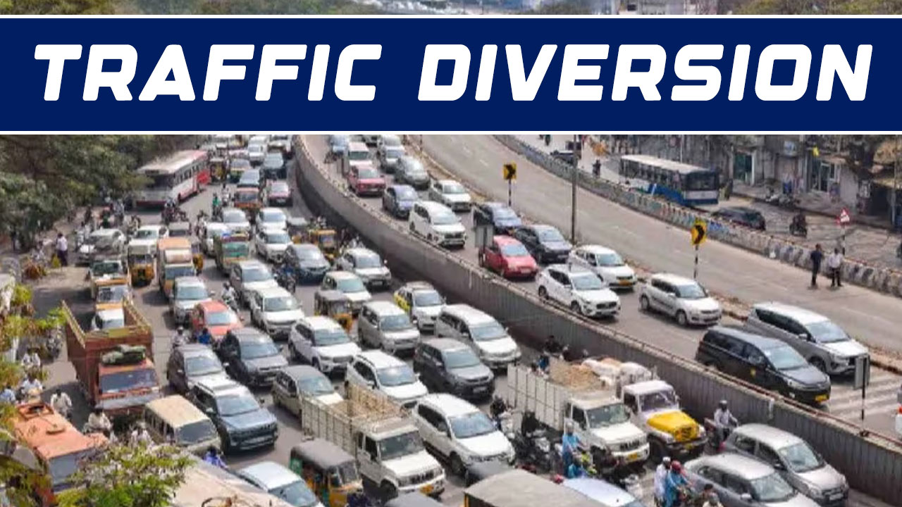 Hyderabad Traffic Alert: Major Diversions on Sunday – Avoid These Routes
