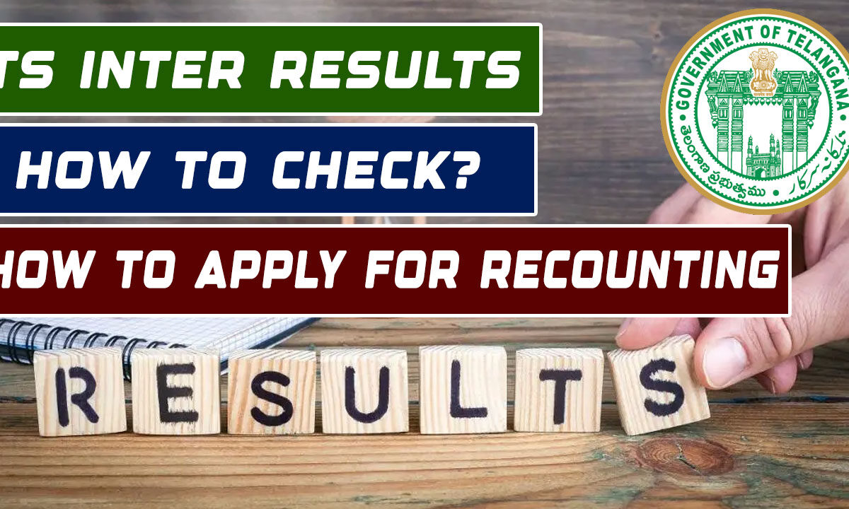 Telangana Inter Results 2025: Date Announced, How to Check, Apply for Recounting, and Other Key Details