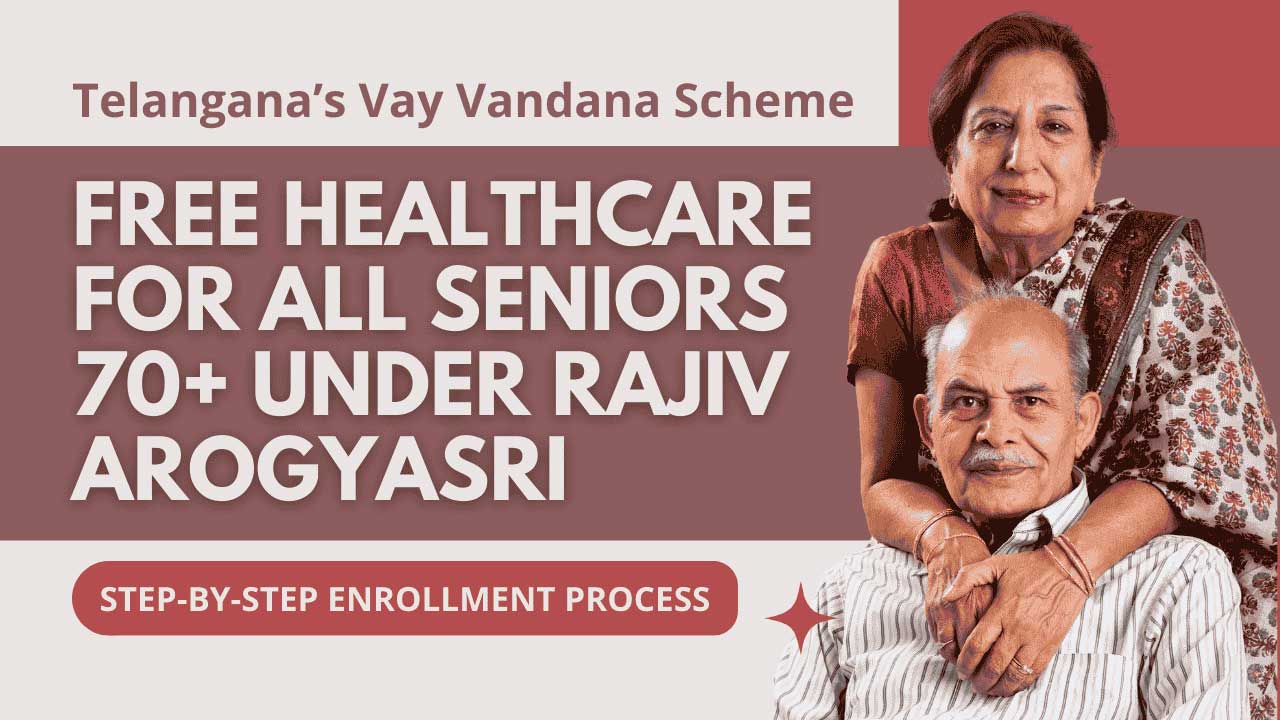 Senior citizens in Telangana can now avail free healthcare under the Vay Vandana Scheme.