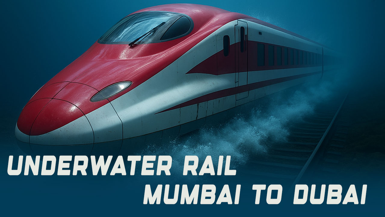 Mumbai to Dubai in Just 2 Hours? Underwater Train to Zoom at 1000 KM Per Hour!