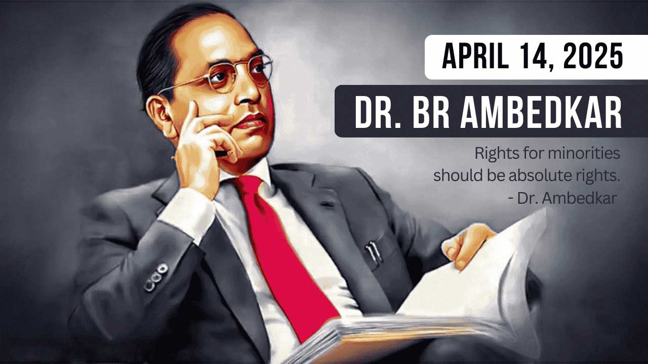 Dr. B.R. Ambedkar is commemorated on April 14, 2025, a public holiday impacting banks, schools, and offices across India.