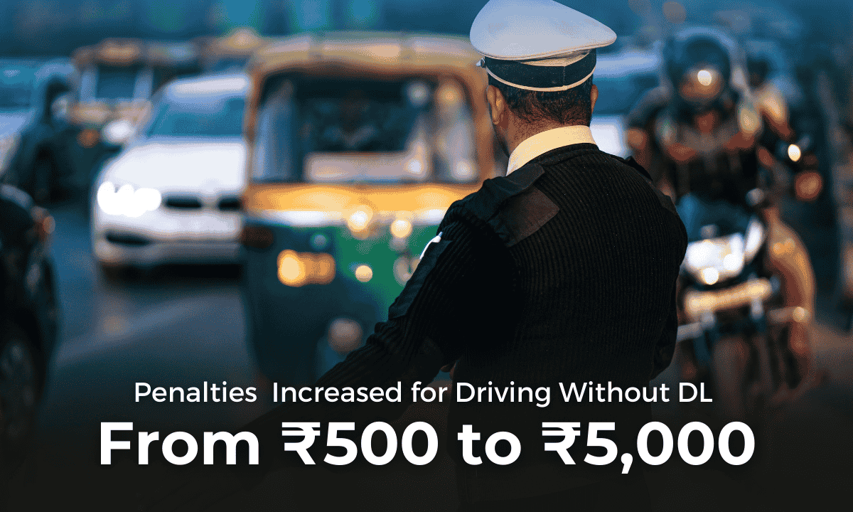 Apply for your driving license online to avoid the new ₹5000 fine.