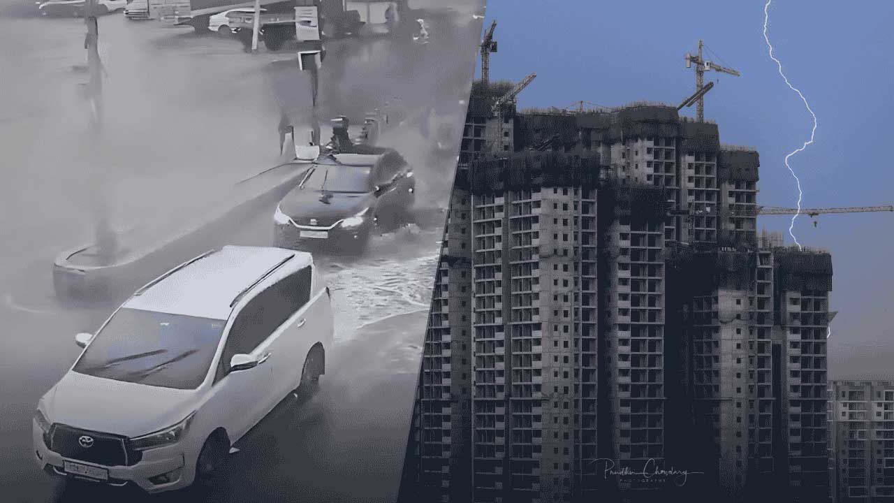 Heavy rains in Hyderabad trigger traffic disruptions and waterlogging as IMD issues Orange Alert for Telangana.