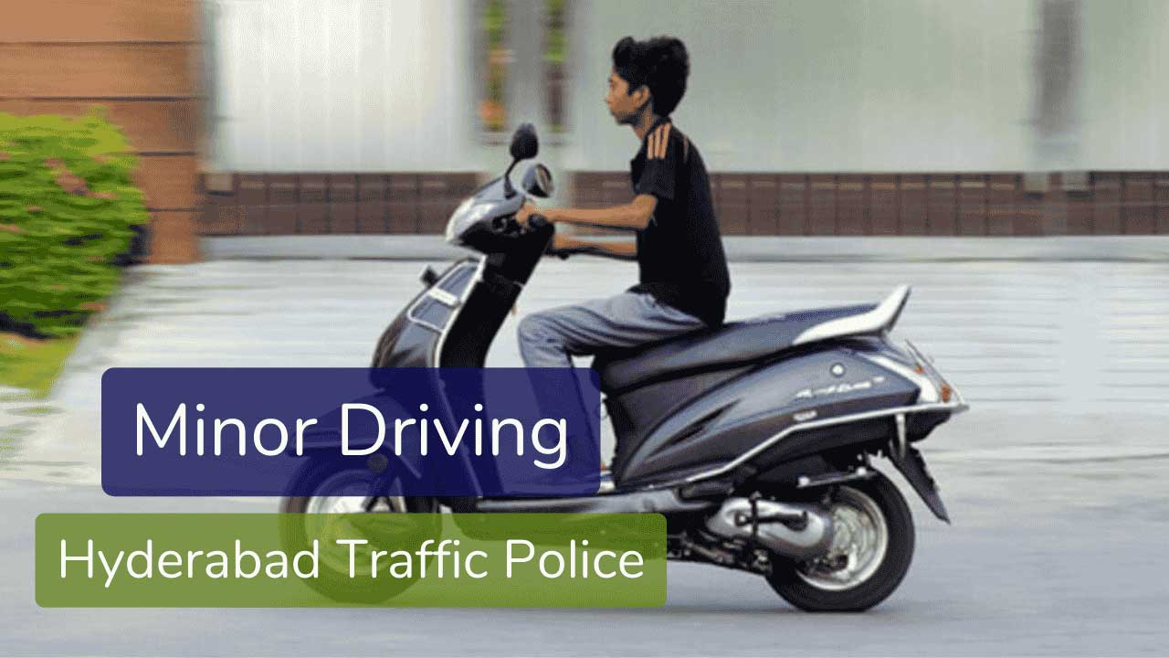Hyderabad Traffic Police crackdown on underage driving leads to 1,275 cases, 35 vehicle registrations cancelled.