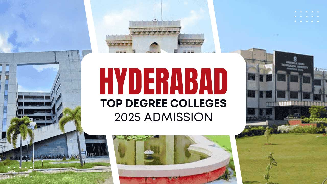 Explore Hyderabad's top degree colleges for 2025 admissions. Get the complete list for engineering, medical, arts, commerce, and law programs.
