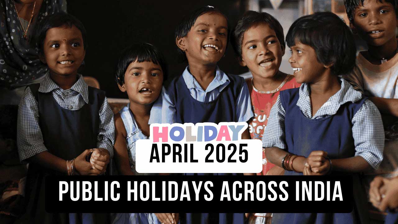 Schools and government offices observe holidays in India during the second week of April 2025. (Image: Munsif)