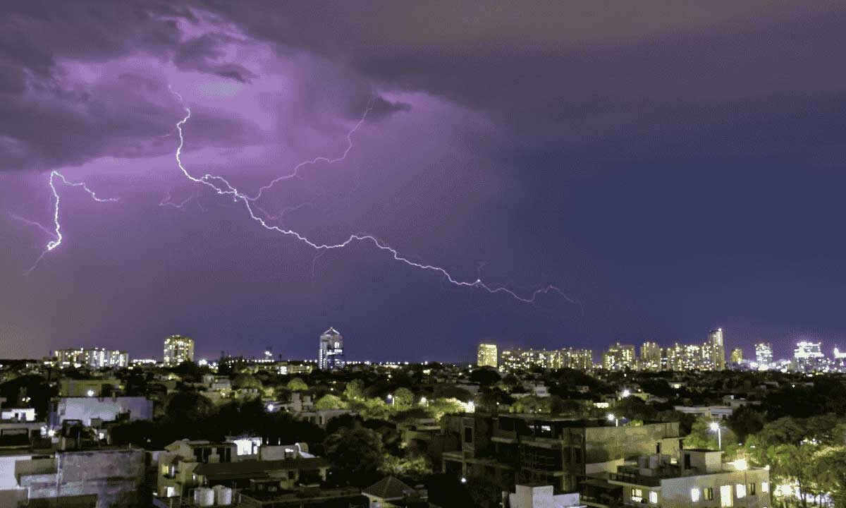 Severe storms forecast for Telangana this evening and night, with Hyderabad expected to see stormy weather.
