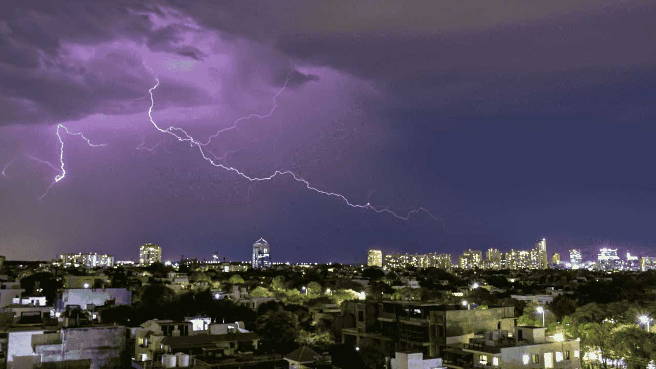 Severe storms forecast for Telangana this evening and night, with Hyderabad expected to see stormy weather.