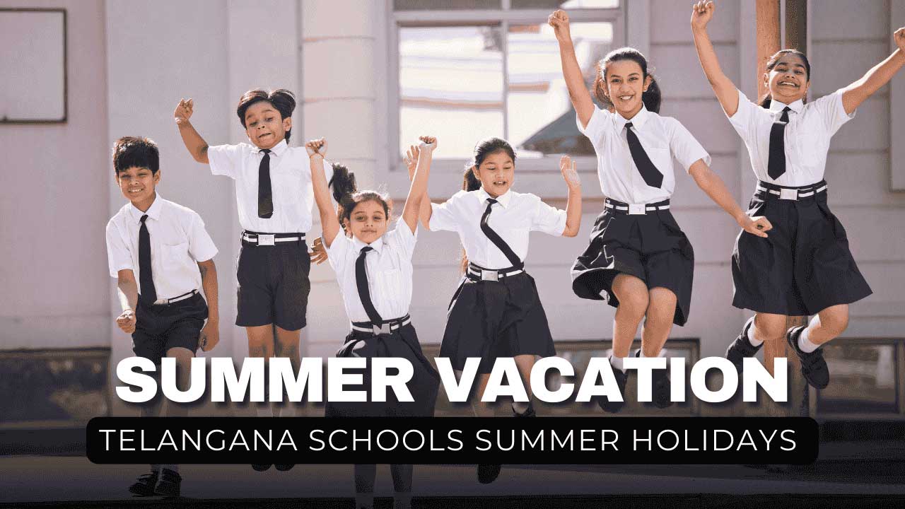 Students eagerly await the start of the **Telangana Schools Summer Holidays** on **April 24**. Schools are set to **reopen on June 12, 2025,** for the next academic session.