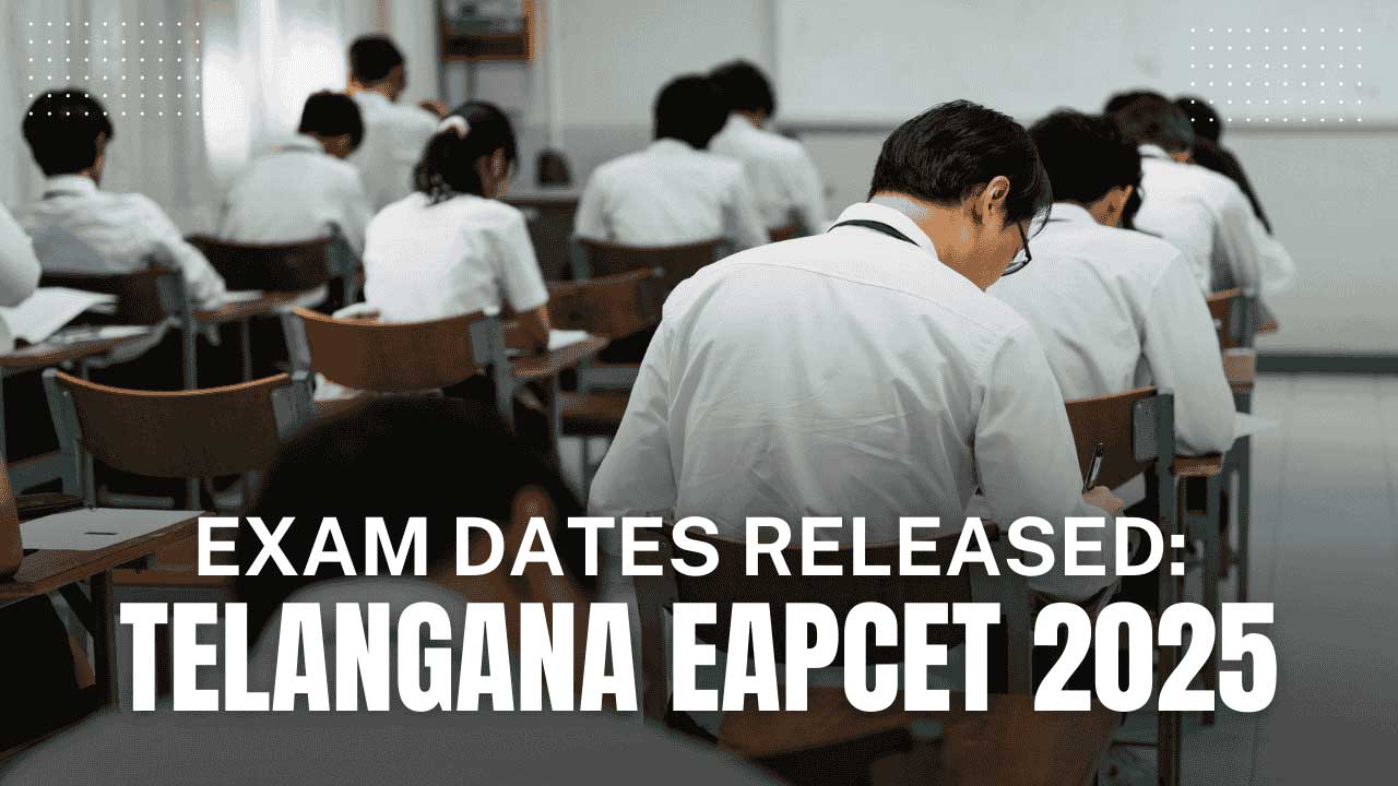 TS EAPCET 2025 Exam Dates Released. Admit Card Available from April 19 – Download Steps and Exam Guidelines.