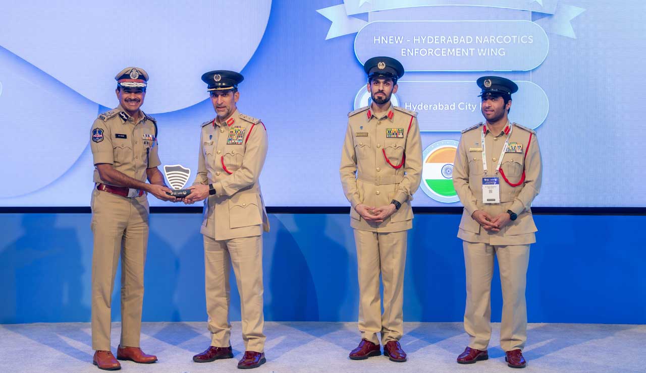 Hyderabad Police Commissioner CV Anand Wins “Excellence in Anti-Narcotics Award” at World Police Summit 2025
