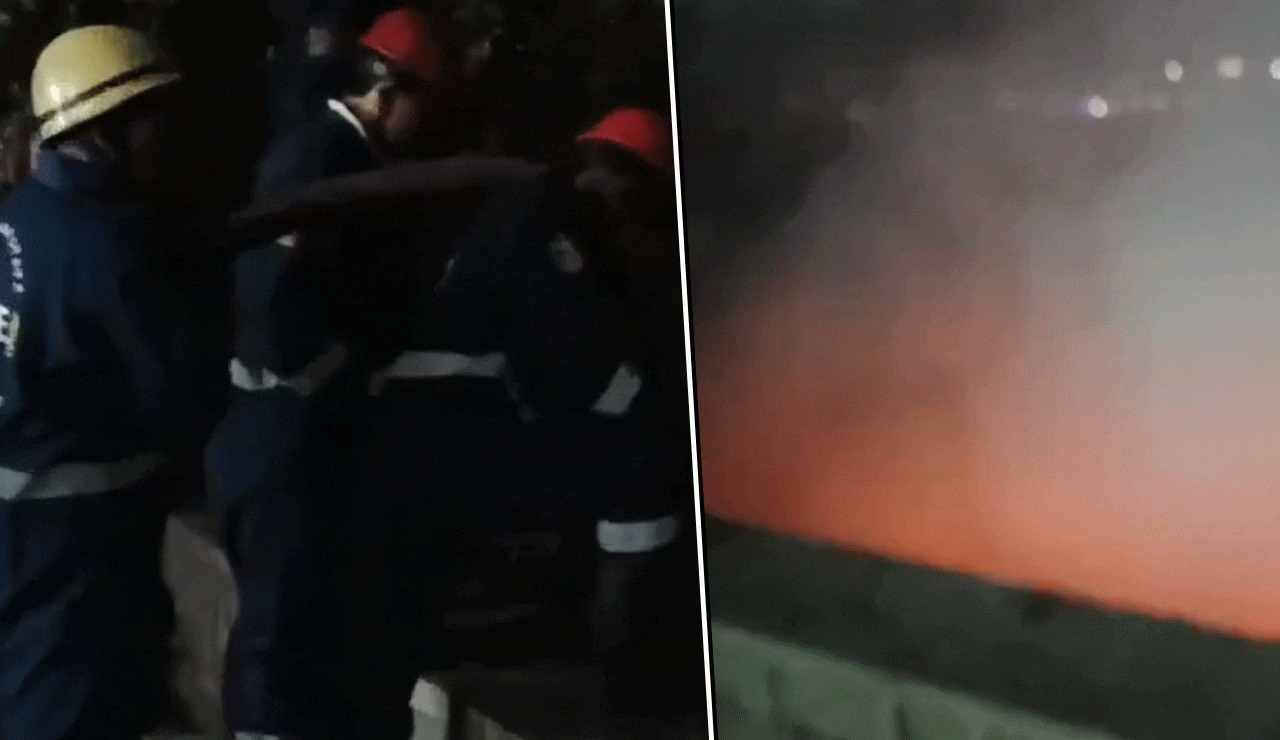 Hyderabad: Fire Breaks Out Near MGBS Metro Station, Cigarette Suspected
