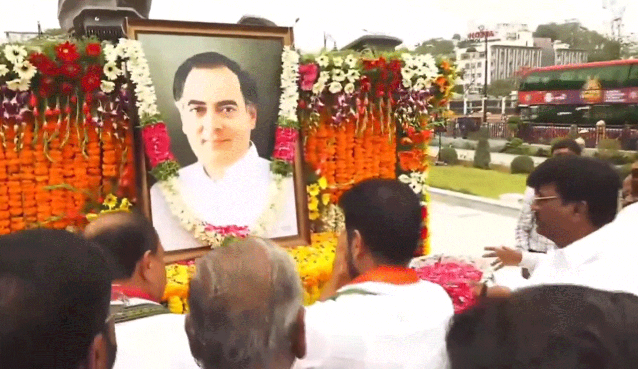 CM Revanth Reddy Pays Tribute to Rajiv Gandhi, Slams BJP Over National Security and Inaction