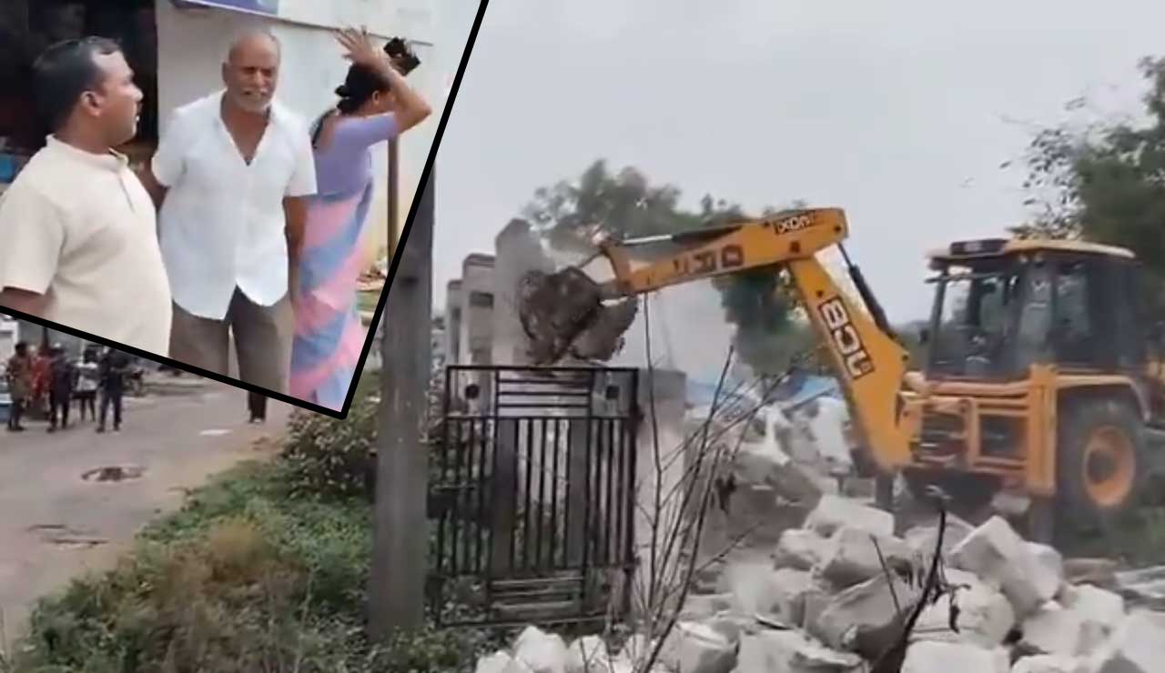 HYDRA begins demolition drive against unlawful structures in Peerzadiguda
