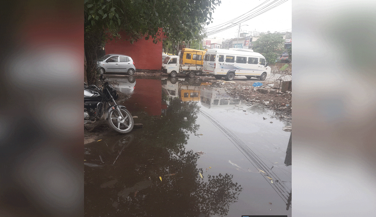 Shamshabad Faces Waterlogging After Intense Evening Showers