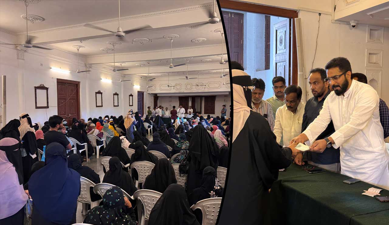 Hyderabad: Big Relief for Families AIMIM Hands Out ₹2.73 Cr in Shaadi Mubarak Cheques!