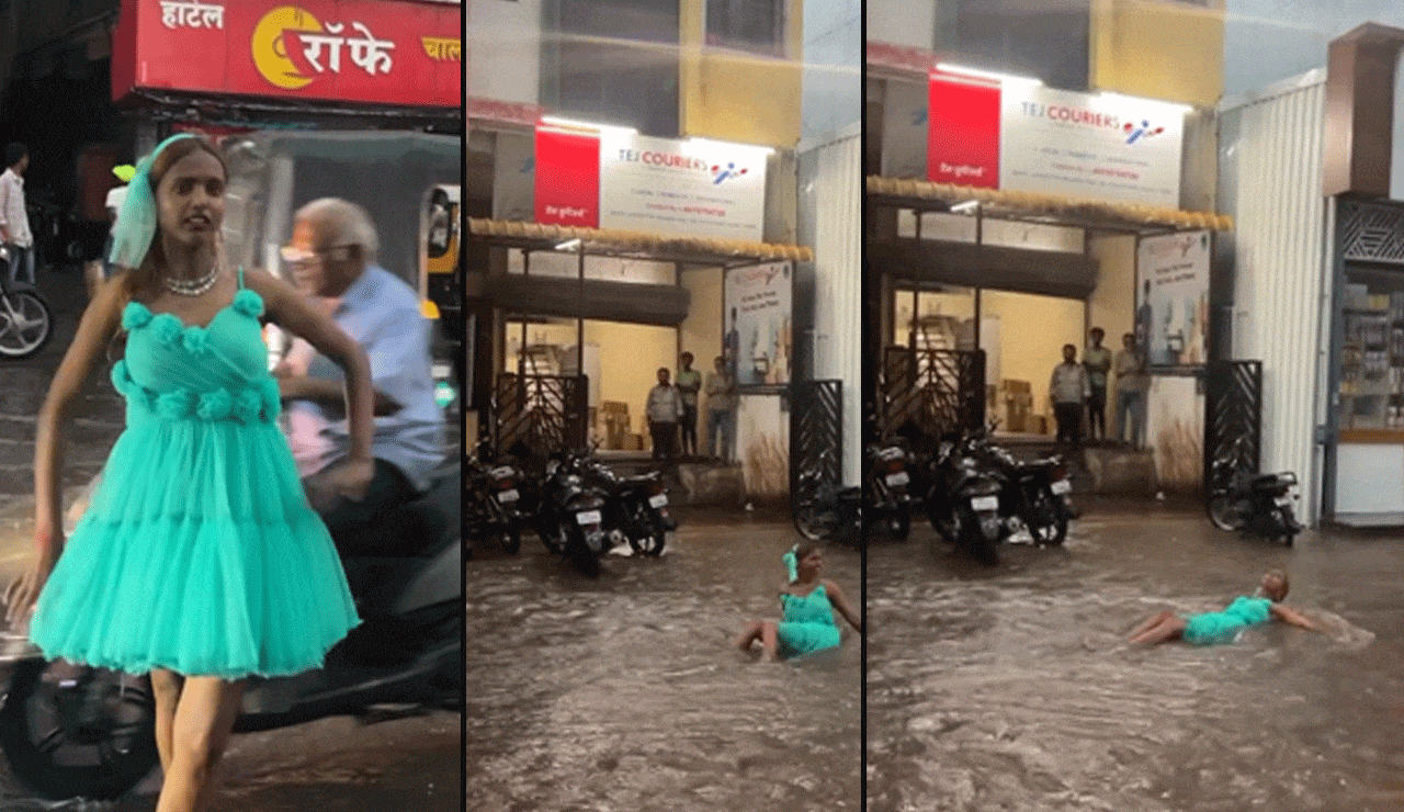 Seema Kanojiya Goes Viral Again with Rain Dance Video, Sparks Online Debate