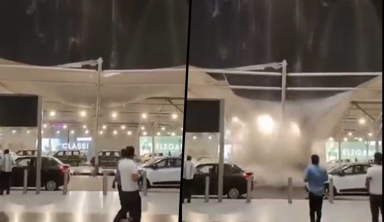 Shocking Incident: Roof Collapses at Delhi’s Indira Gandhi Airport Amid Heavy Rains!