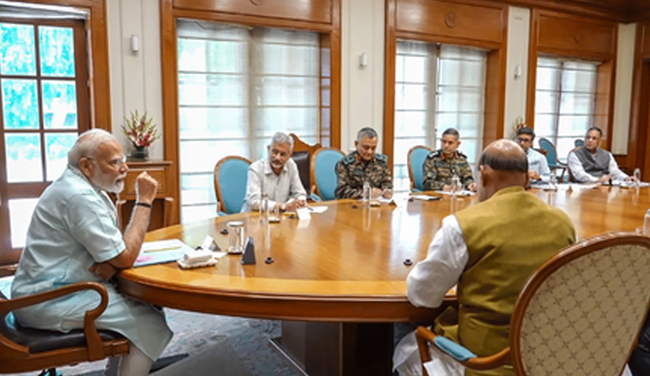 PM Modi chairs high-level meet with top ministers, NSA, CDS, tri-service chiefs