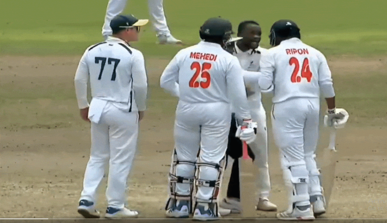 Cricket Fight: South African Bowler Attacks Bangladeshi Batter On Field – Video Goes Viral