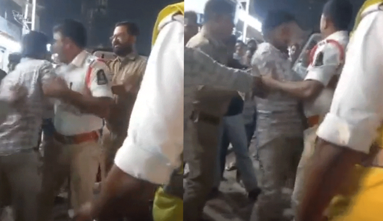 Drunk Constable Creates Chaos in Hyderabad’s Old City, Attacks Traffic Police